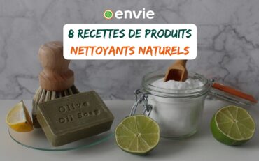 8 recettes de produits nettoyants naturels