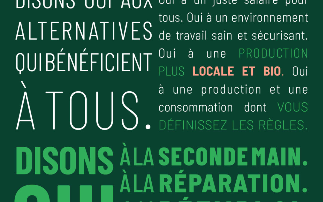 Le Green Friday est de retour !