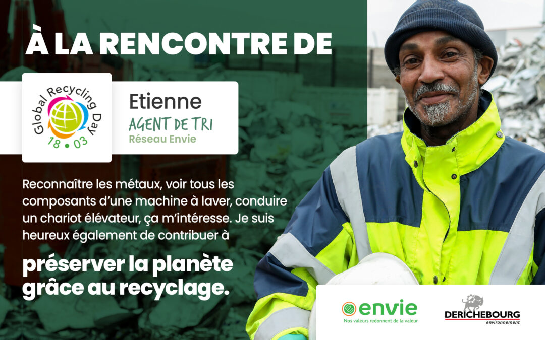 À la rencontre d'Etienne, agent de tri à Envie Gennevilliers
