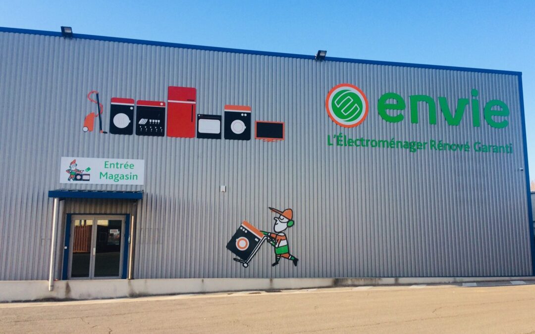 Visuel illustrant la devanture du nouveau magasin Envie à Montpellier