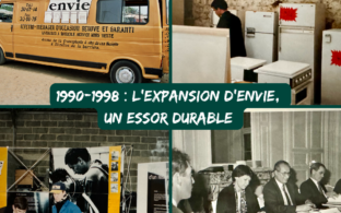 40 ans d’Envie｜Chapitre 2, 1990-1998 :  L'expansion d’Envie, un essor durable